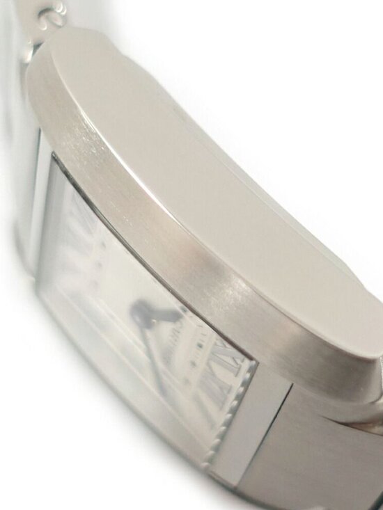 Cartier Tank Francaise Small SM Silver Stainless Steel Quartz Watch main image 7
